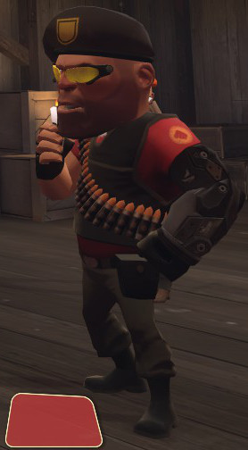 Heavy big head